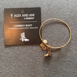 Alex & Ani “Cowboy Boot” Bracelet